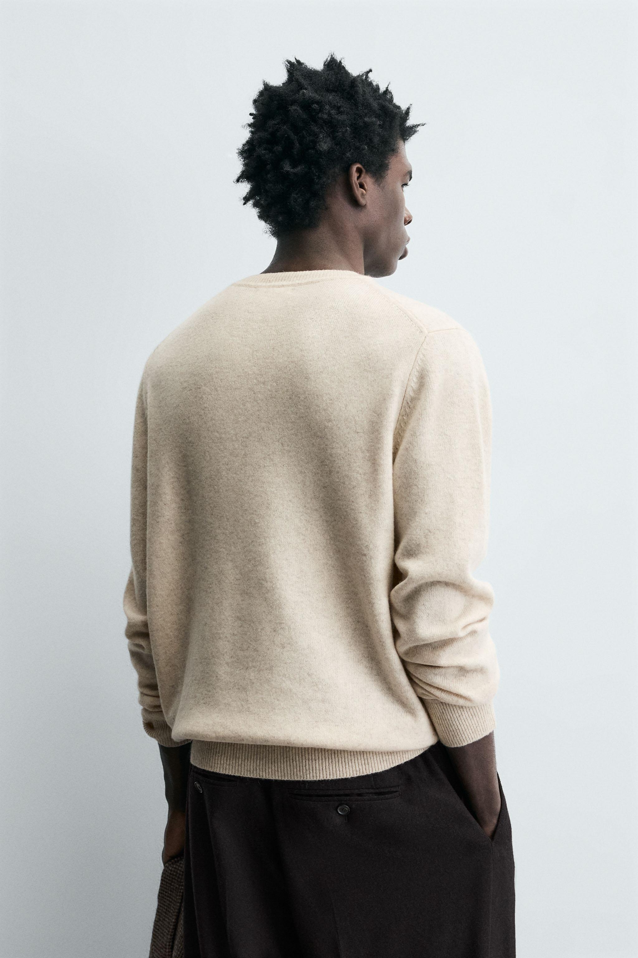 PULL REGULAR FIT EN MÉLANGE DE LAINE